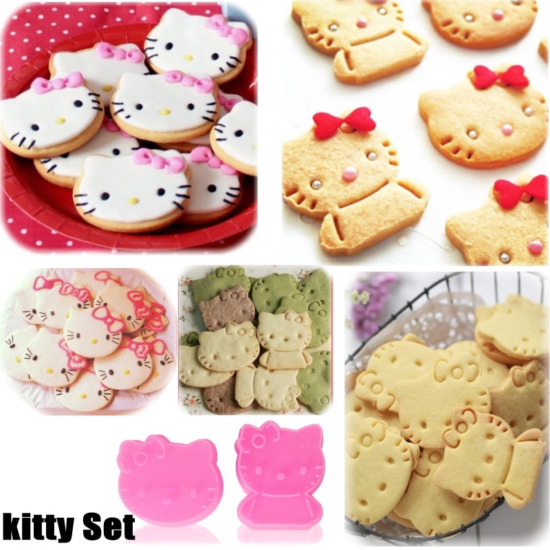 Hello Kitty Cookie Baking Mould