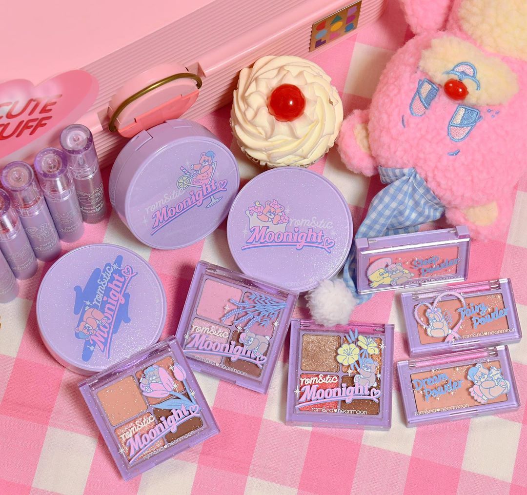 rom&nd romand neonmoon makeup Singapore