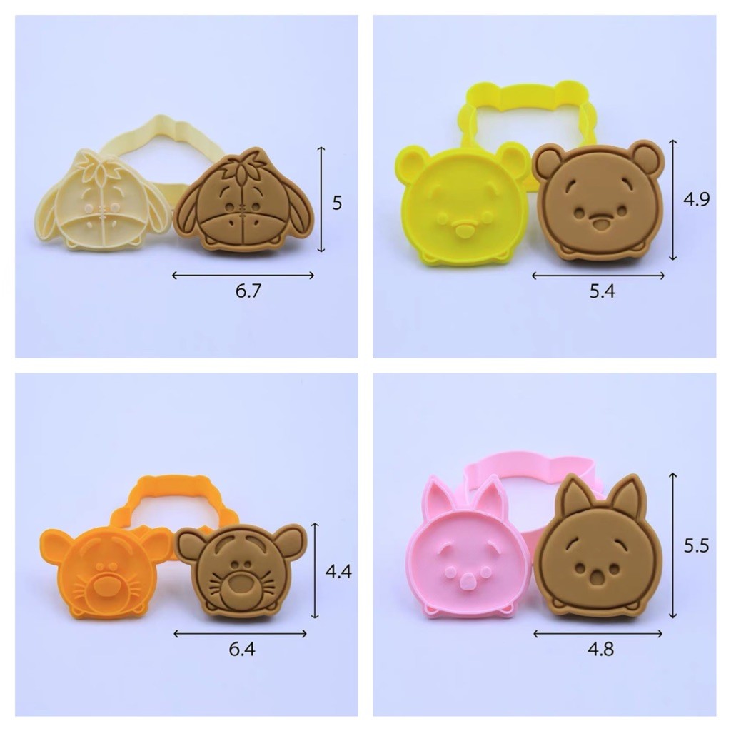 Winnie-the-Pooh & Friends Tsum Tsum Cookie Baking Mould