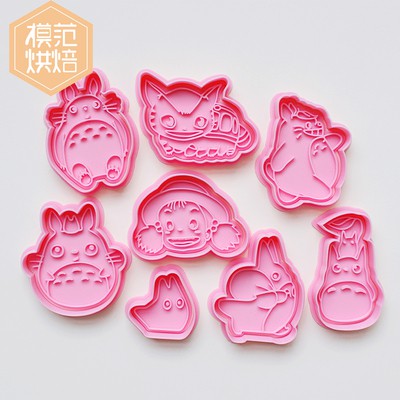 Totoro Series Cookie Baking Mould with mei and catbus