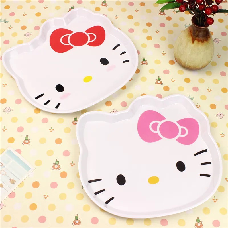 Hello Kitty melamine plates