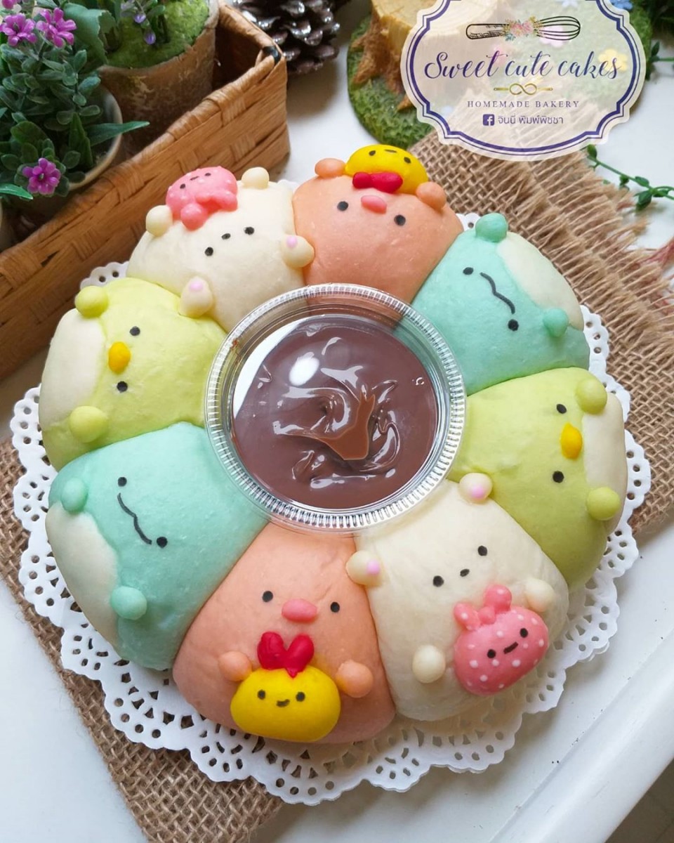 sumikko gurashi shikiri-pan Japanese bread