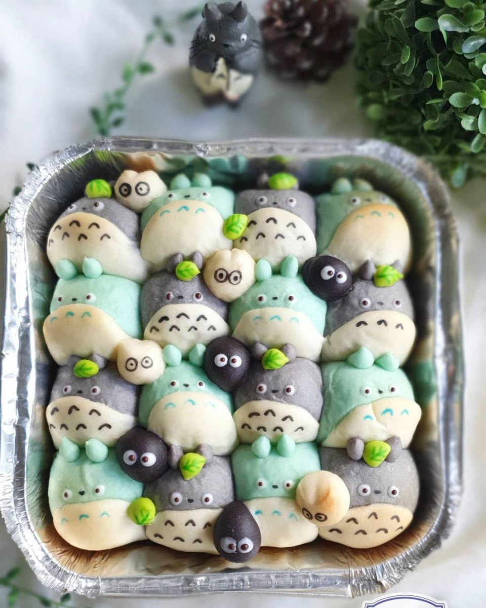 totoro shikiri-pan Japanese bread