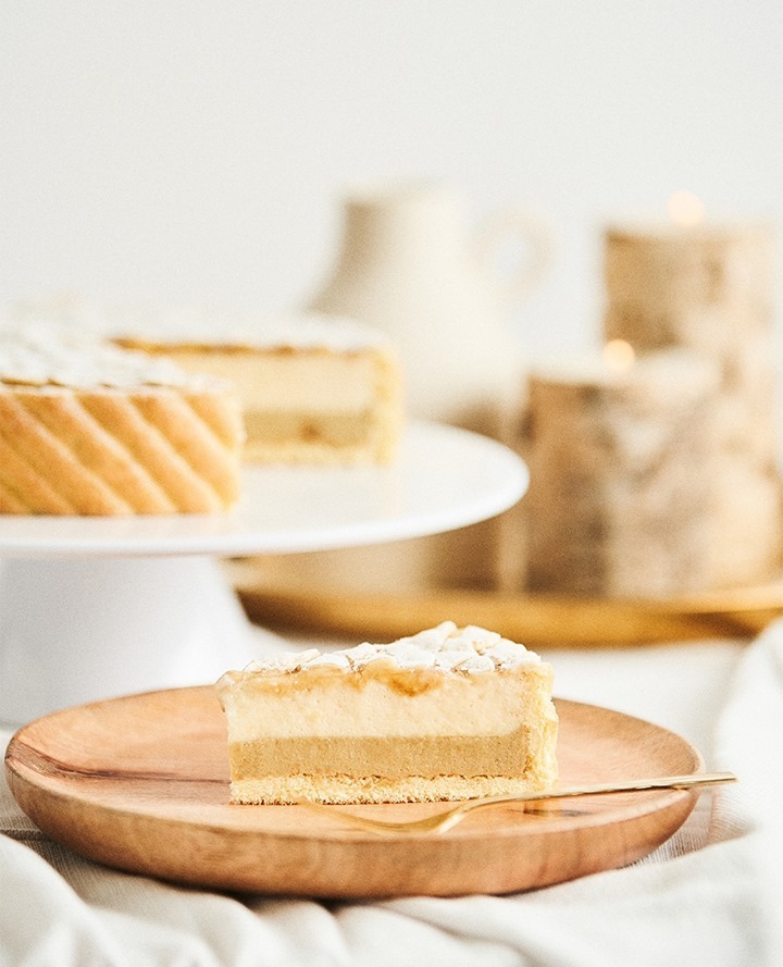 Lady M Banana Charlotte Cake