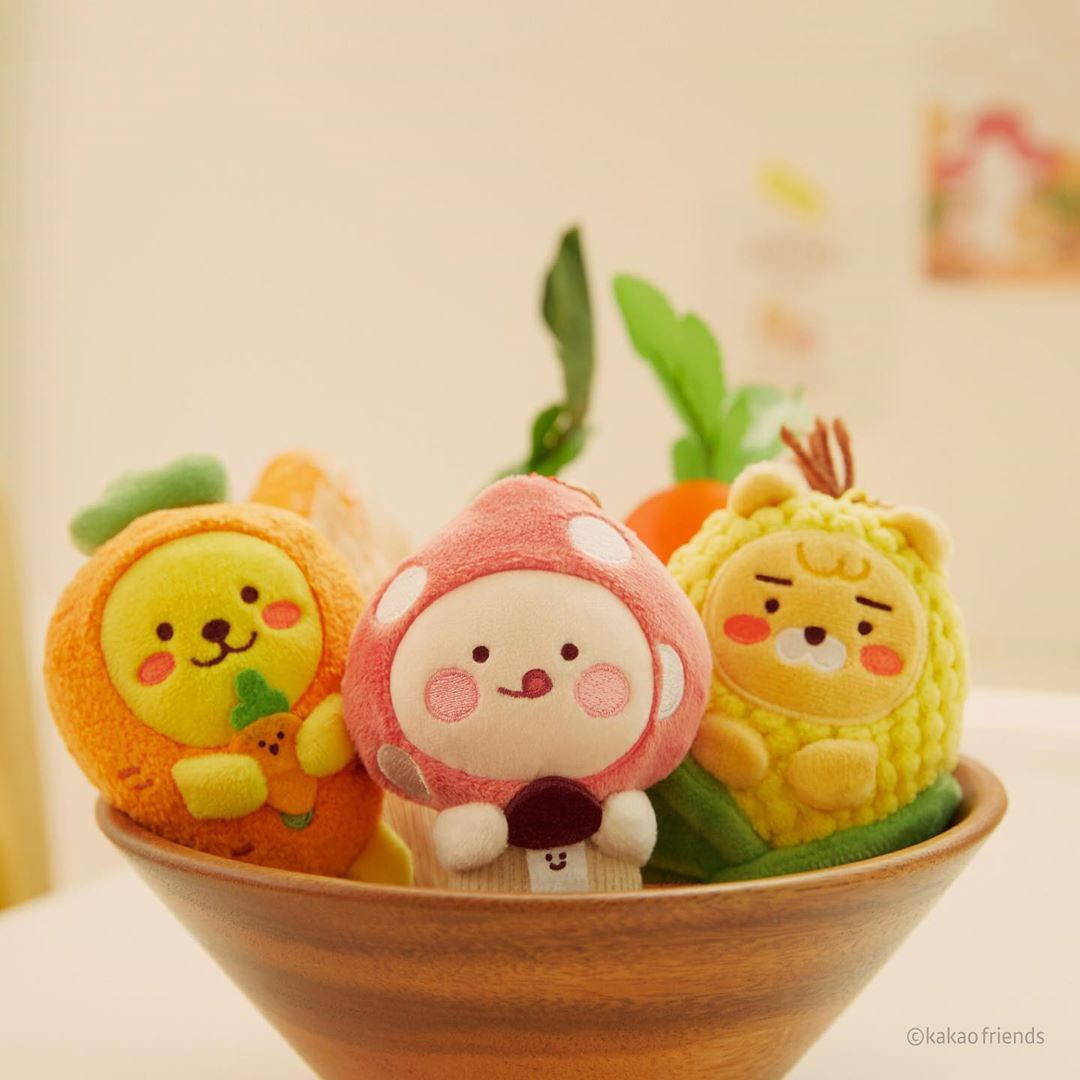 Harvest Friends keychains