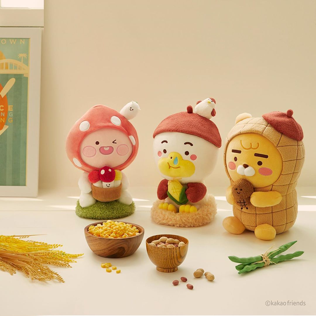 KAKAO FRIENDS Harvest Friends collection