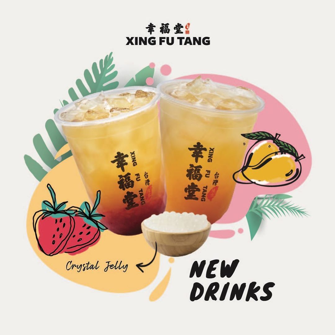 Xing Fu Tang two new drinks