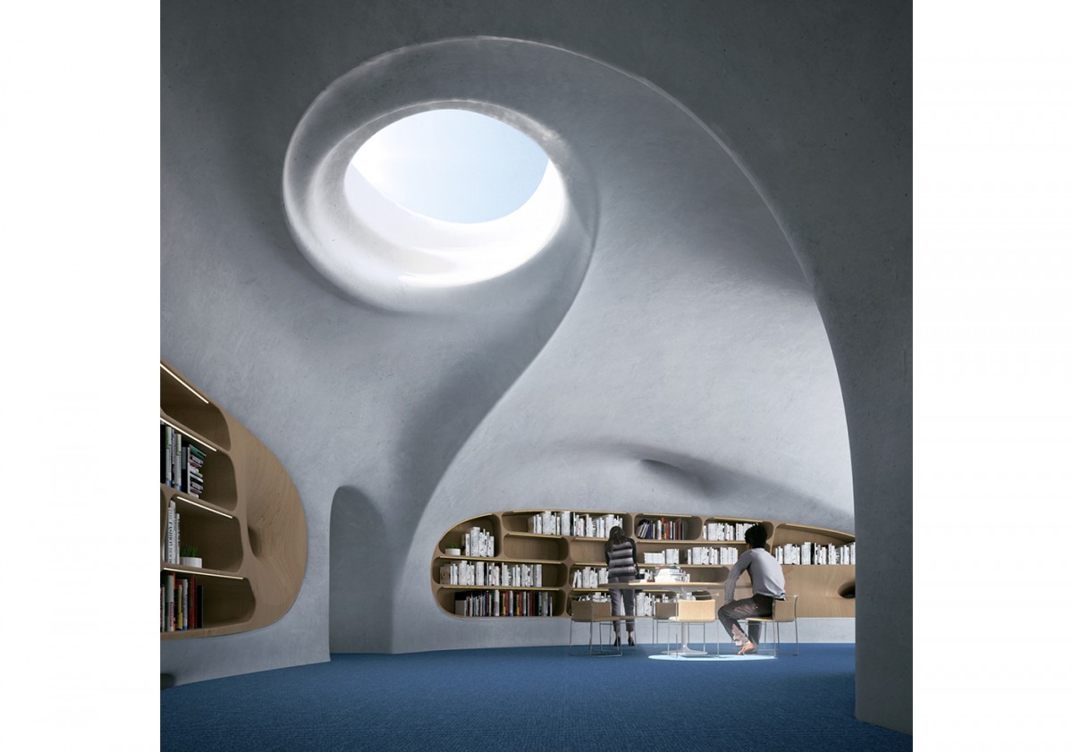 MAD Architects wormhole library