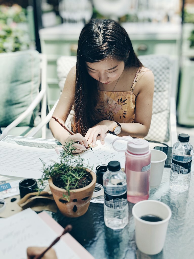 The Letter J Supply Modern Calligraphy Taster Workshop