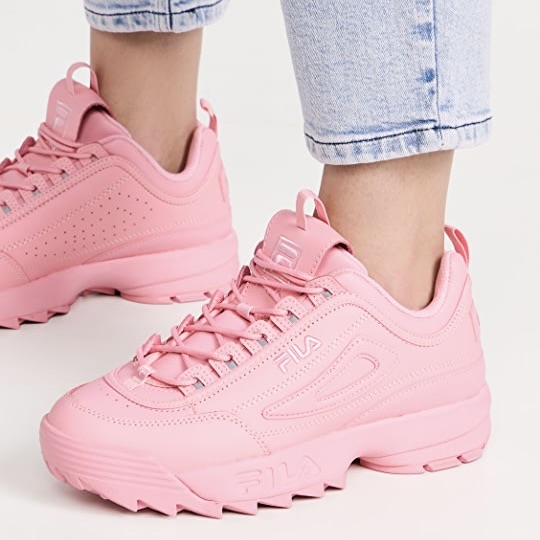 Pink Sneakers In Singapore - FILA Disruptor 2 Premium Coral Blush