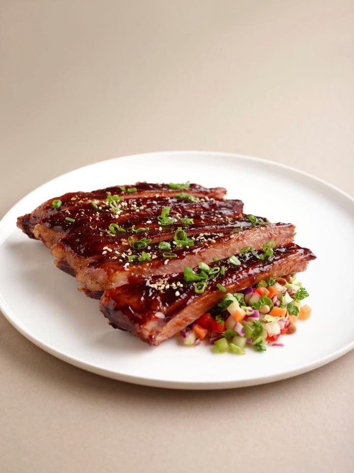 COMO Cuisine Kurobuta pork ribs