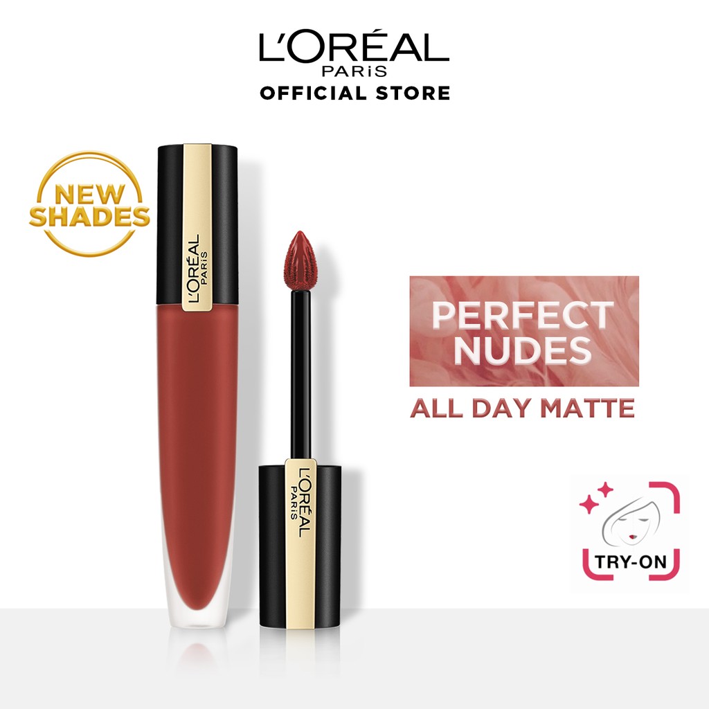 L'Oreal Paris Rouge Signature Matte Lip Color Liquid Lipstick