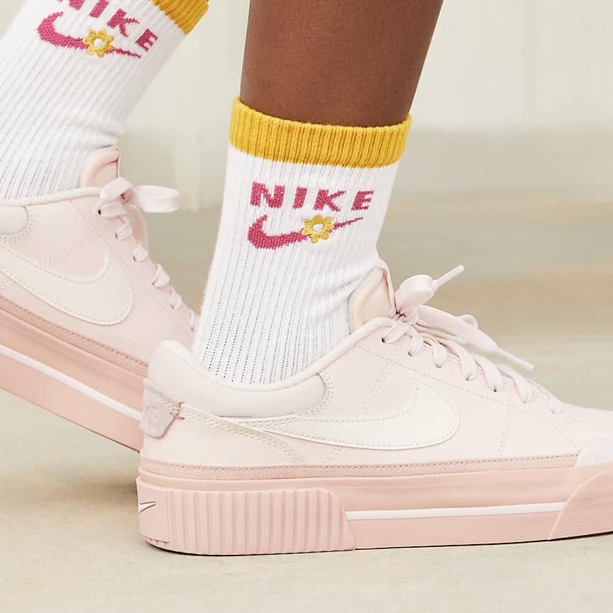 Pink Sneakers In Singapore - Nike Court Legacy Lift Pink