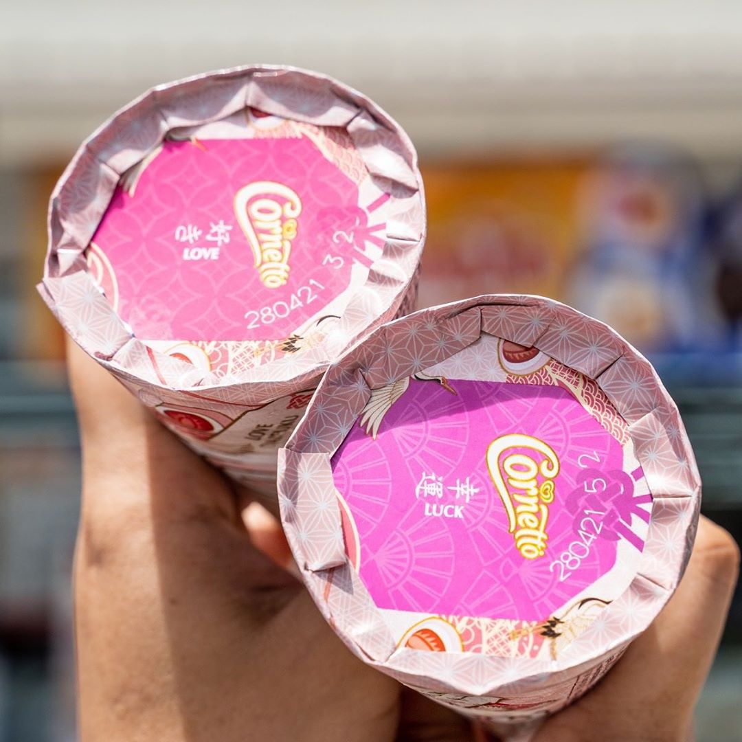 Cornetto Love Daifuku mochi ice cream Singapore
