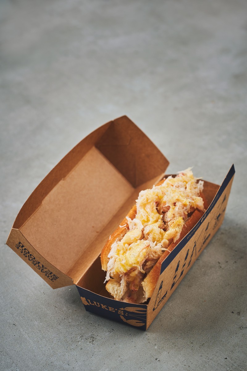 Luke's Lobster Crab Roll