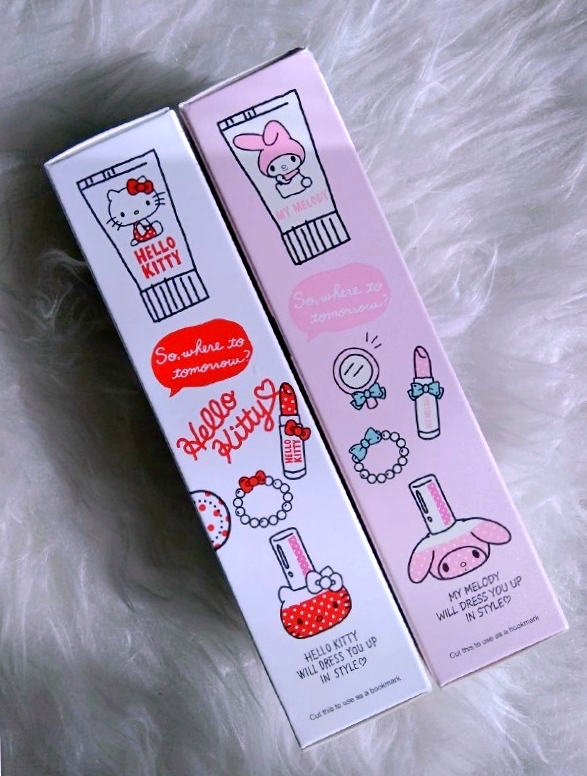 Darlie Hello Kitty My Melody toothpaste bookmark