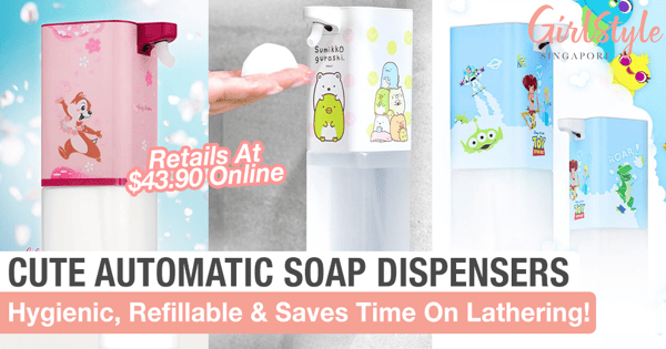 Make Handwashing Fun With The InfoThink X Disney & San-X Automatic Soap Dispensers