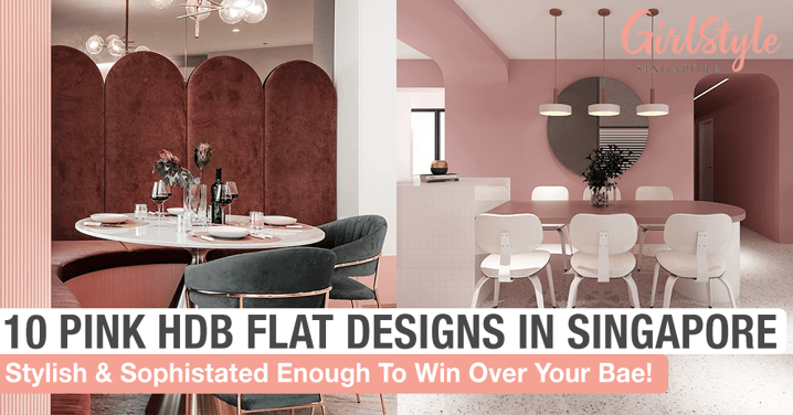 10 Pink HDB Flat Designs In Singapore That Nail The Feminine & Sophisticated Look
