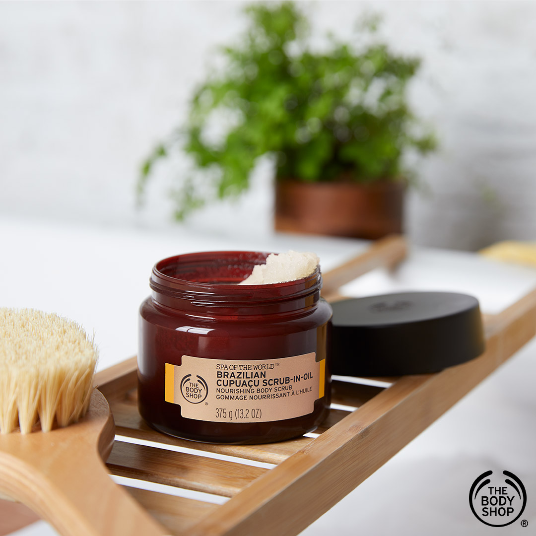 The Body Shop Spa Of The World Brazilian Cupuaçu Scrub-in-Oil