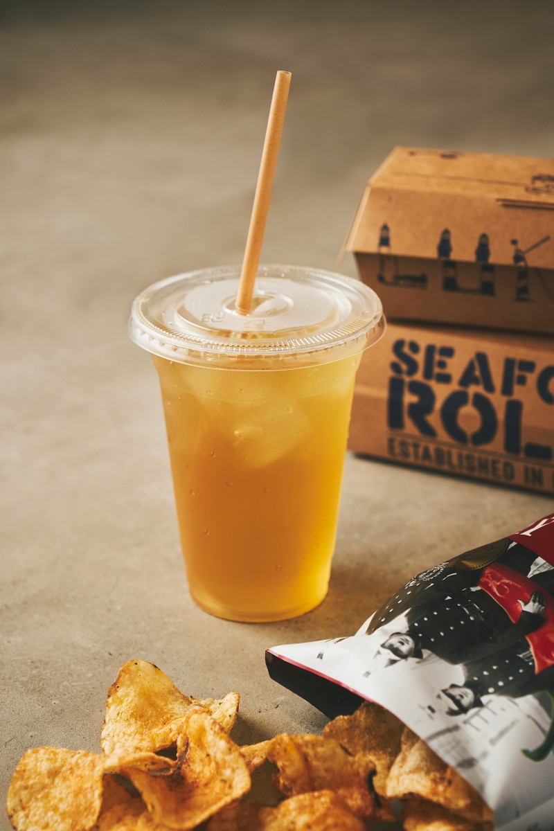 Luke's Lobster Green Pomegranate Cold Brew Tea