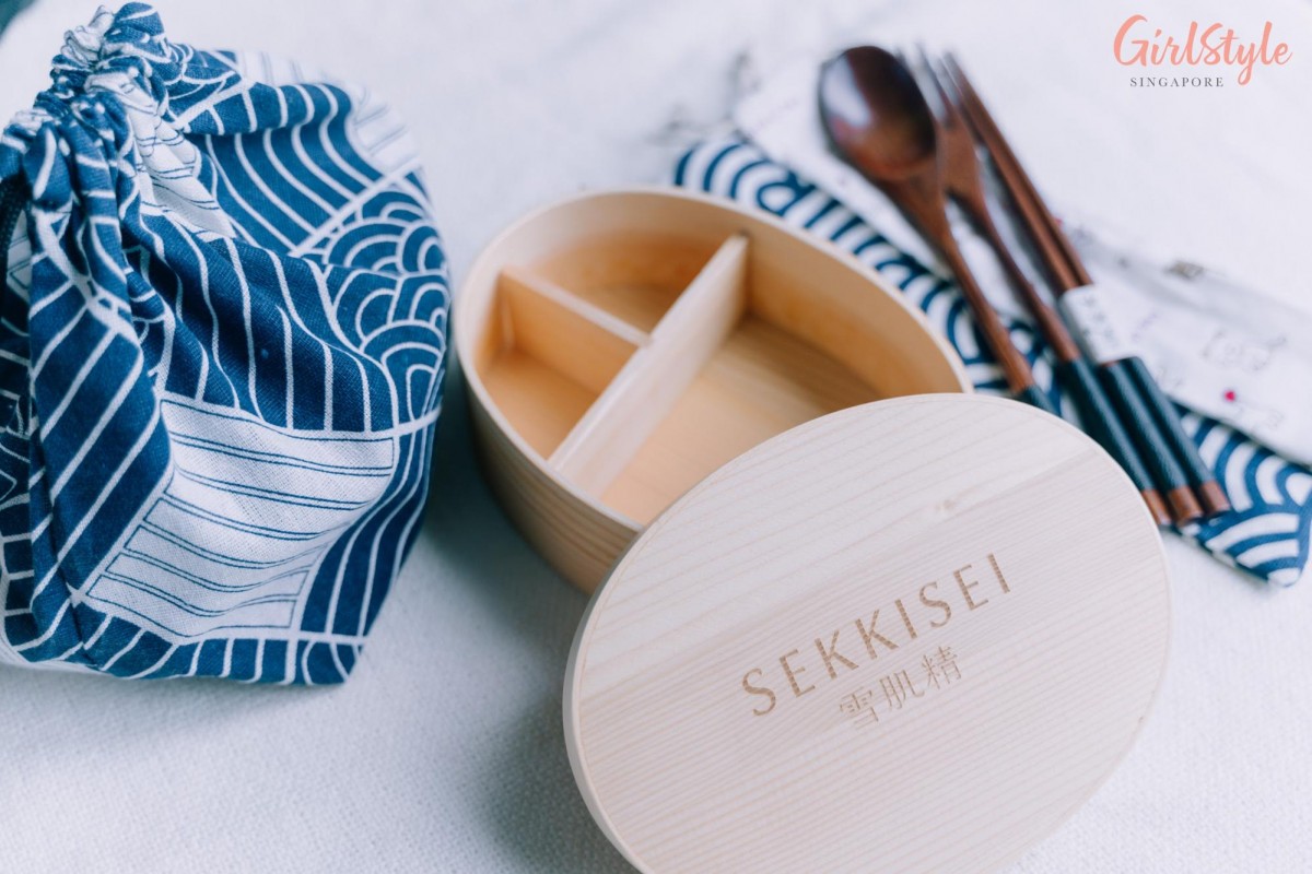 Kose Sekkisei Singapore bento box