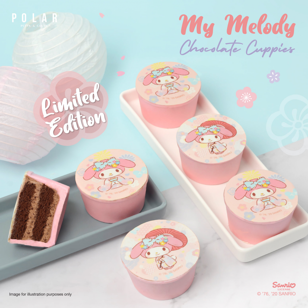 My Melody Chocolate Cupcakes Polar Singapore