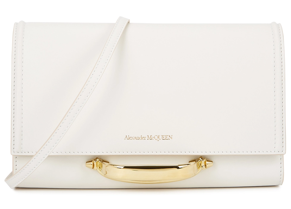 White mini luxury bags 2020 Singapore Alexander McQueen The Story