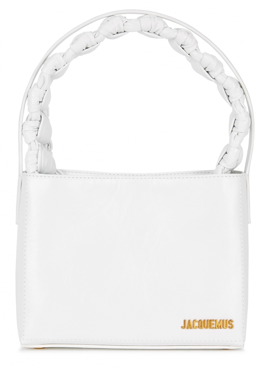White mini luxury bags 2020 Singapore Jacquemus Le Sac Noeud