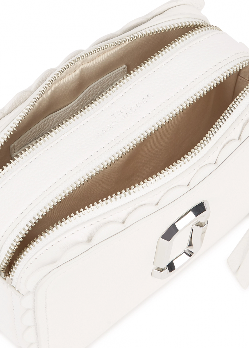White mini luxury bags 2020 Singapore Marc Jacobs The Softshot Scalloped