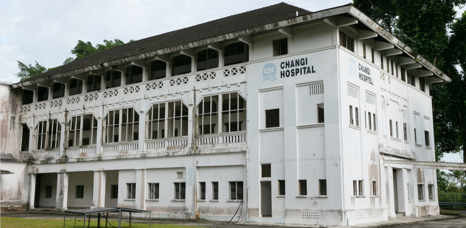 Old Changi Hospital night walk Singapore 2020