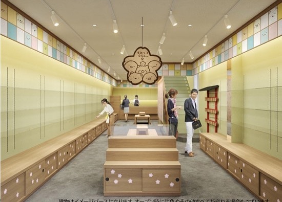 Sumikko Gurashi do cafe store Kyoto Japan