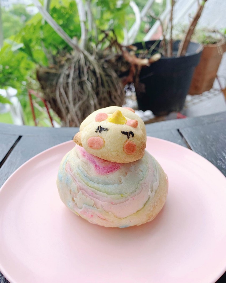 Thousand Layer Character Mooncake Singapore Unicorn