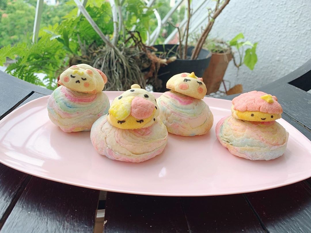 Thousand Layer Character Mooncake Singapore Koala Tea Break