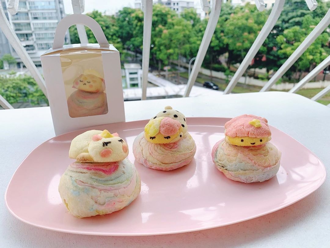 Thousand Layer Character Mooncake Singapore Koala Tea Break