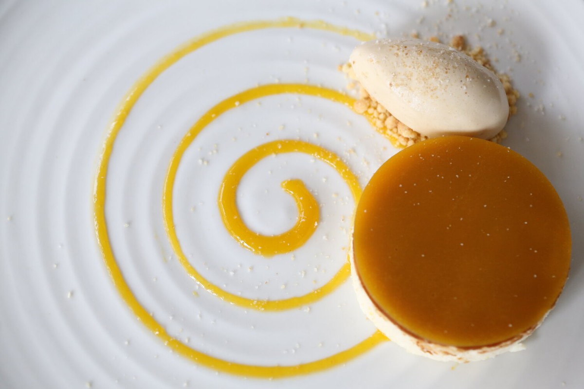 Yuzu Cheesecake Mango Jelly