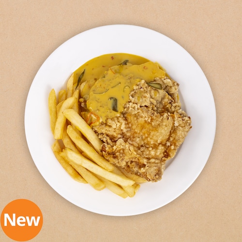 IKEA salted egg chicken cutlet