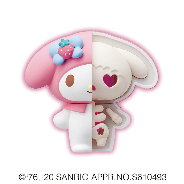 My Melody Megahouse KAITAI Fantasy Sanrio dissected skeleton toys