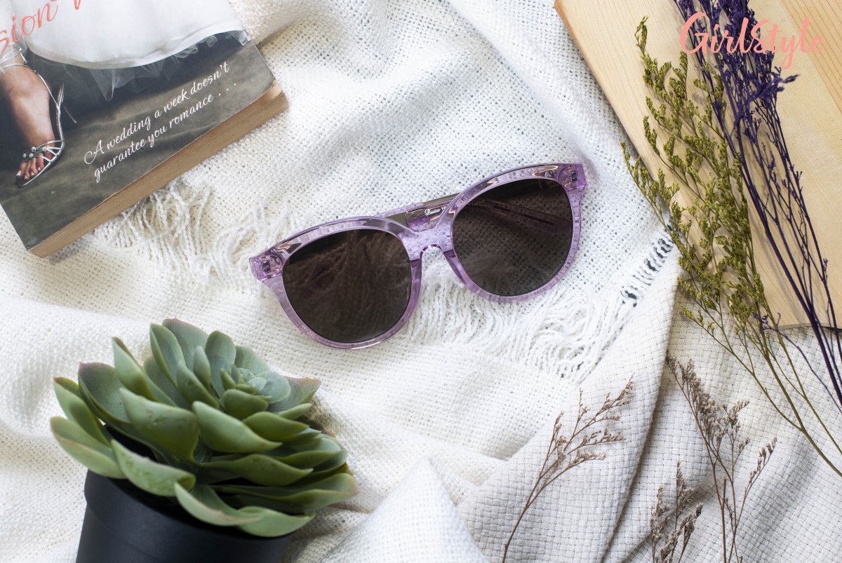 Purple sunglasses