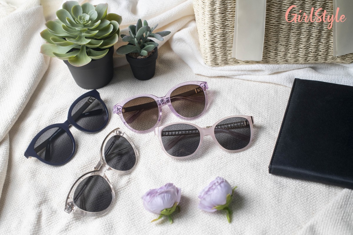 Product shot of all 4 sunglasses