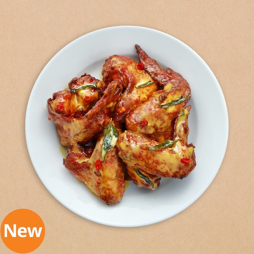 IKEA salted egg chicken wings