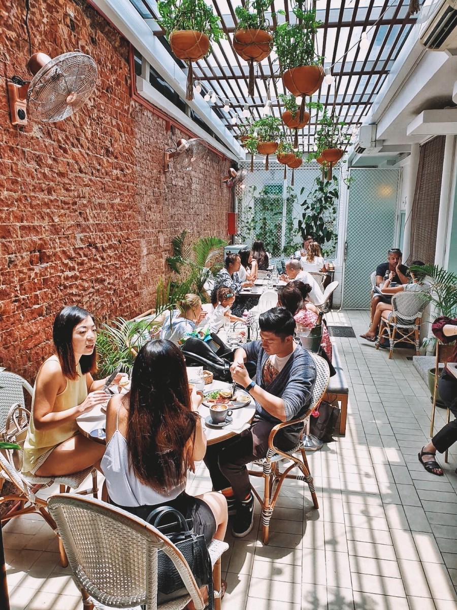 Merci Marcel Tiong Bahru garden patio