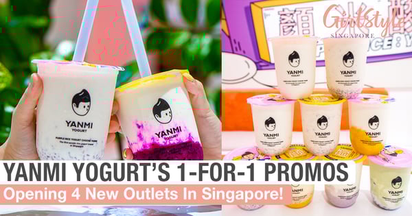 Yanmi Yogurt Is Opening 4 New Outlets In Singapore & Will Be Having 1-For-1 Promos