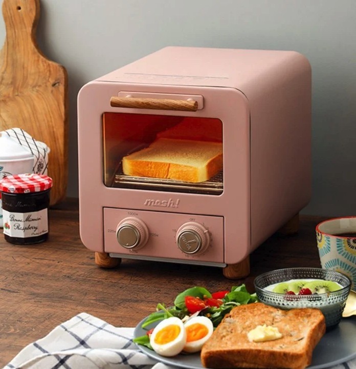 mosh! pink oven toaster