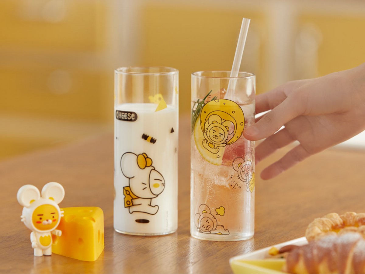 KAKAO FRIENDS cheese heat resistant glasses