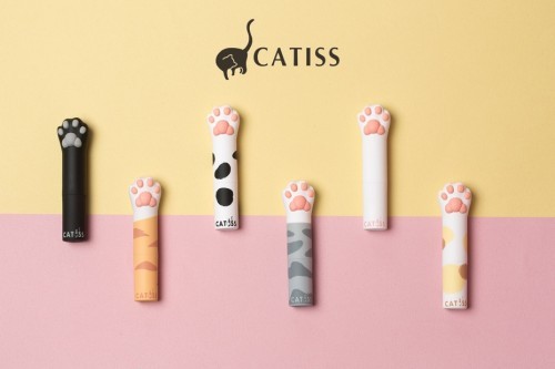 CATISS Cat Paw Lip Balm four colours