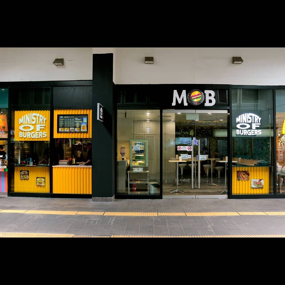 Ministry of Burgers storefront