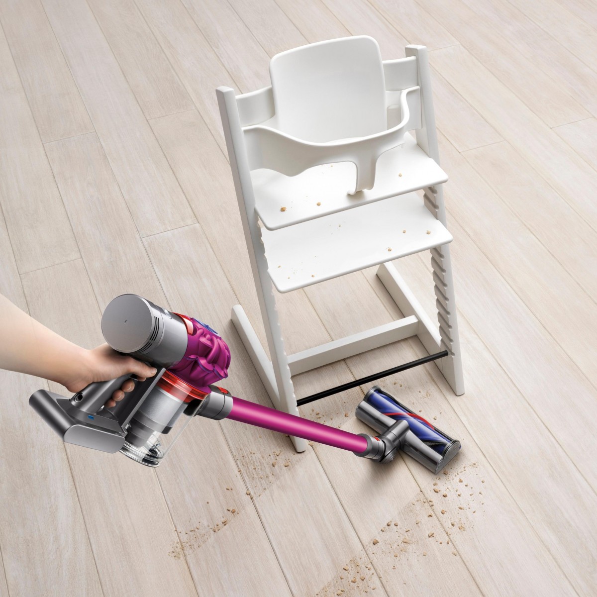 dyson v8 slim fluffy+ vacuum cleaner