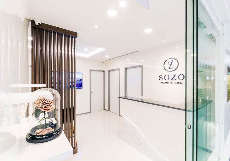 Back facial backcial Singapore Sozo Aesthetic Clinic