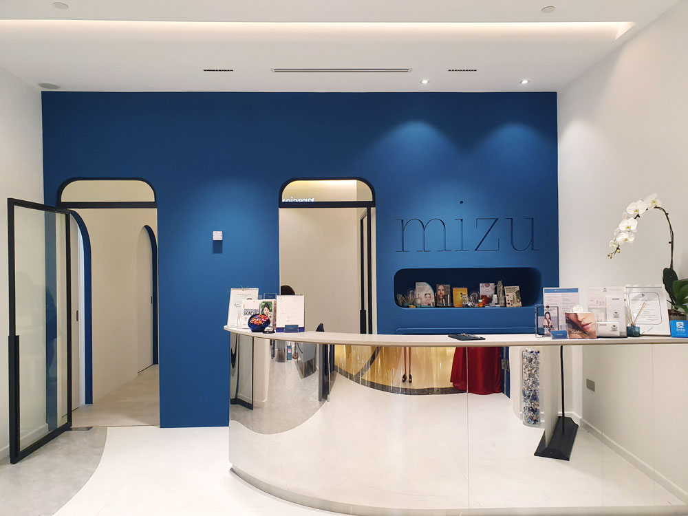 Back facial backcial Singapore Mizu Aesthetic Clinic