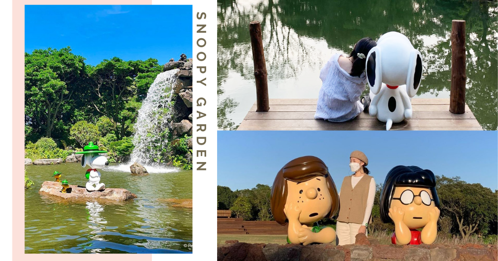 Snoopy Garden Attraction In Jeju, Korea Has Indoor & Outdoor Exhibits
